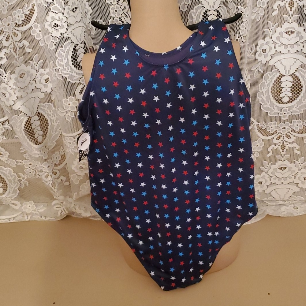 City Steets Girls Plus Size Swimsuit